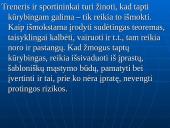Kūrybinė sporto pedagogo veikla. Sportininkų kūrybingumo ugdymas 11 puslapis