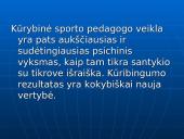 Kūrybinė sporto pedagogo veikla. Sportininkų kūrybingumo ugdymas 2 puslapis