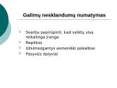 Kursų ir mokymų organizavimas 15 puslapis