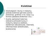 Kursų ir mokymų organizavimas 16 puslapis