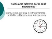 Kursų ir mokymų organizavimas 7 puslapis