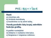 Kvadratinė funkcija 5 puslapis