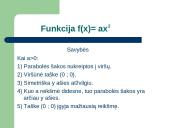 Kvadratinė funkcija 9 puslapis
