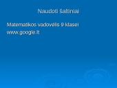 Kvadratinė funkcija su pavyzdžiais 14 puslapis