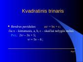Kvadratinių trinarių skaidymas dauginamaisiais 2 puslapis