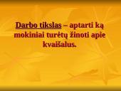 Ką mokiniai turėtų žinoti apie kvaišalus 2 puslapis