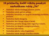 Ką mokiniai turėtų žinoti apie kvaišalus 15 puslapis