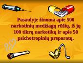 Ką mokiniai turėtų žinoti apie kvaišalus 6 puslapis