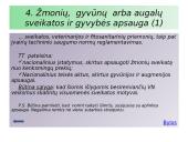 Laisvo prekių judėjimo išimtys: EBS 30 straipsnis 14 puslapis