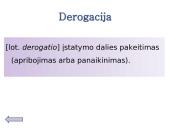 Laisvo prekių judėjimo išimtys: EBS 30 straipsnis 8 puslapis