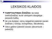 Leksikos klaidos lietuvių kalboje 5 puslapis