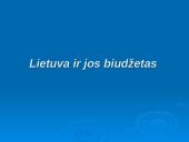 Lietuva ir jos biudžetas