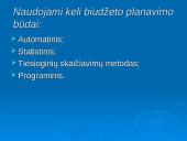 Lietuva ir jos biudžetas 8 puslapis