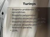 Lietuvos eksporto plėtra ir tendencijos 2 puslapis