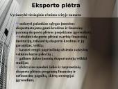 Lietuvos eksporto plėtra ir tendencijos 11 puslapis
