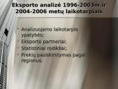 Lietuvos eksporto plėtra ir tendencijos 5 puslapis
