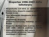 Lietuvos eksporto plėtra ir tendencijos 6 puslapis