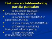 Lietuvos socialdemokratų partijos rinkiminė kampanija 7 puslapis