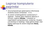 Loginiai kompiuterio pagrindai