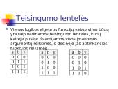 Loginiai kompiuterio pagrindai 19 puslapis