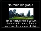 Maironio biografija, kūrybos bruožai, kūriniai  4 puslapis