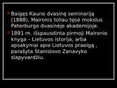 Maironio biografija, kūrybos bruožai, kūriniai  9 puslapis