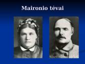 Maironio biografija ir kūryba 3 puslapis