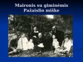 Maironio biografija ir kūryba 5 puslapis