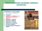 Maisto produktų reklamos priemonės ir jų panaudojimo efektyvumas 10 puslapis