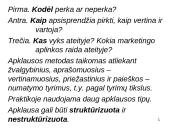 Marketingo informacija ir jos svarba 19 puslapis