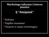 Marketingo principai ir principų taikymas Lietuvos įmonėse 14 puslapis