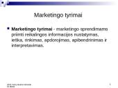 Marketingo tyrimų sudėtis 2 puslapis