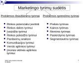 Marketingo tyrimų sudėtis 3 puslapis