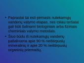 Mechaninis nuotekų valymas. Grotos. Smėlio sausinimo aikštelės 3 puslapis