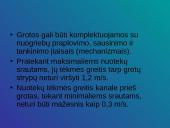 Mechaninis nuotekų valymas. Grotos. Smėlio sausinimo aikštelės 8 puslapis