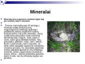 Mineralai, mineralinės medžiagos 2 puslapis