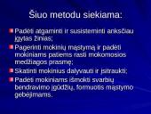 Šiuolaikinio ugdymo mokymo metodai 15 puslapis