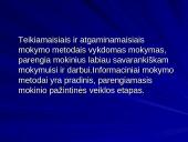 Šiuolaikinio ugdymo mokymo metodai 19 puslapis