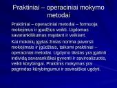 Šiuolaikinio ugdymo mokymo metodai 20 puslapis