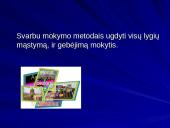 Šiuolaikinio ugdymo mokymo metodai 5 puslapis