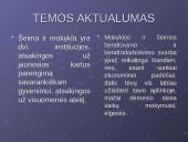 Mokinių tėvų ir mokyklos vaidmuo mokyklos kaitoje 2 puslapis