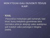 Mokinių tėvų ir mokyklos vaidmuo mokyklos kaitoje 14 puslapis