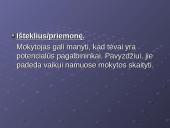 Mokinių tėvų ir mokyklos vaidmuo mokyklos kaitoje 15 puslapis