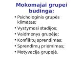 Mokomosios grupės 8 puslapis