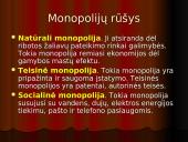 Monopolinė rinka bei antimonopolinės politikos įgyvendinimas Lietuvoje 6 puslapis