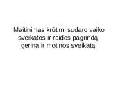 Naujagimių žindymo aspektai 20 puslapis