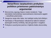 Netarifinės tarptautinės prekybos politikos priemonės 18 puslapis
