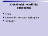 Netarifinės tarptautinės prekybos politikos priemonės 4 puslapis