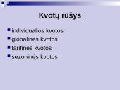 Netarifinės tarptautinės prekybos politikos priemonės 7 puslapis