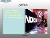 Nokia mobiliųjų telefonų pristatymas 9 puslapis